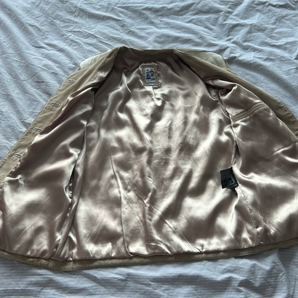 Trachten-mad’l Authentic Suede & Linen Jacket | Size L | Made in 🇩🇪 | Paid 500 - Picture 10 of 16